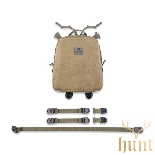 Integrator® Modulare Ausrüstungstasche – vorne, seitlich oder hinten montierbar – Coyote-Braun